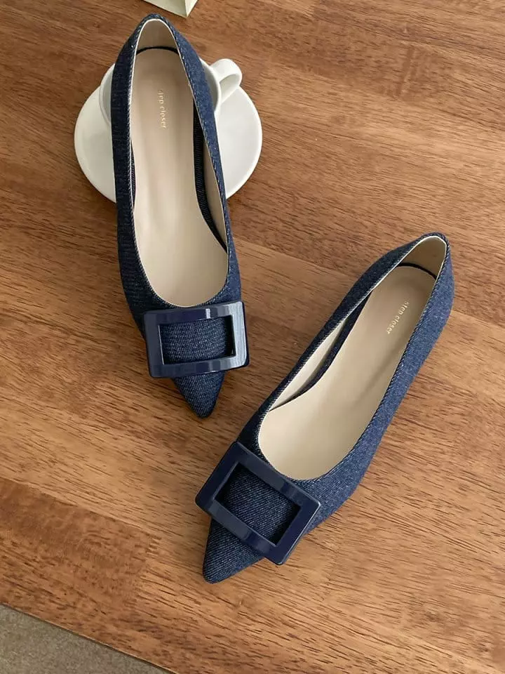 Golden Shoe - Korean Women Fashion - #womensfashion - 2608 Flats - 4