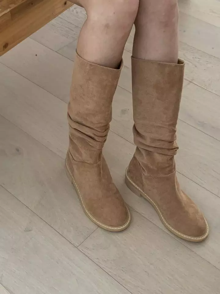 Golden Shoe - Korean Women Fashion - #momslook - 8109 Boots - 6