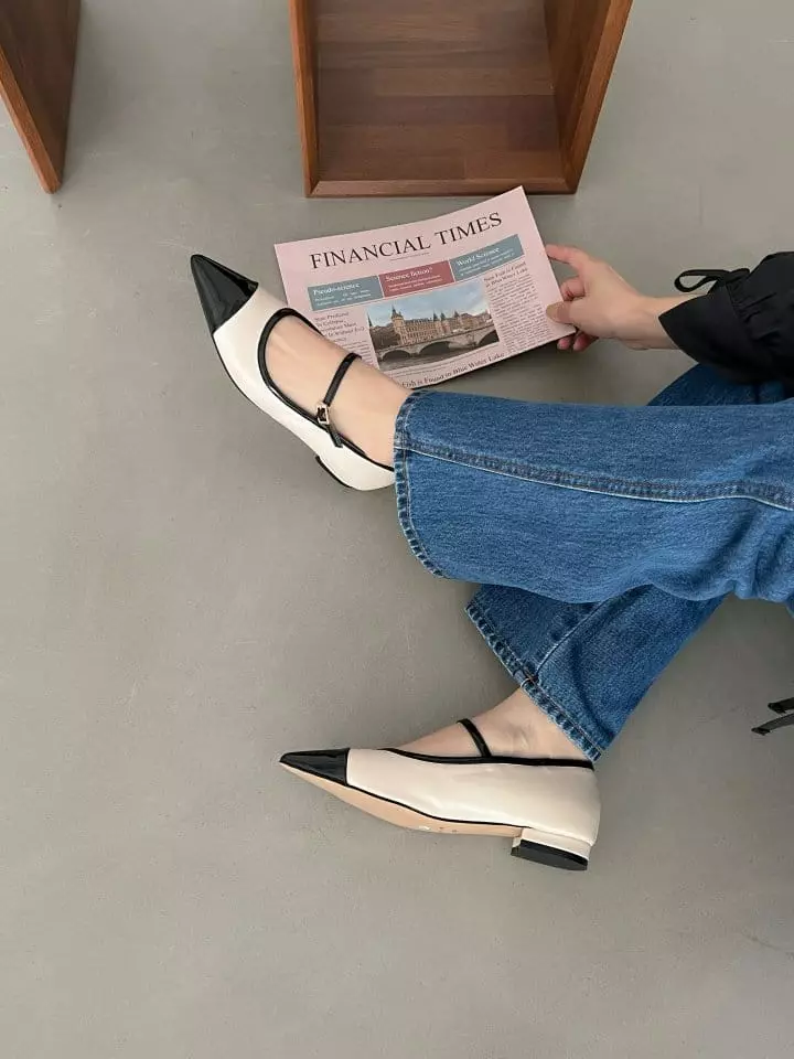 Golden Shoe - Korean Women Fashion - #momslook - 2811 Flats - 6