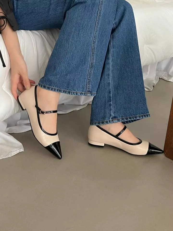 Golden Shoe - Korean Women Fashion - #momslook - 2811 Flats - 8