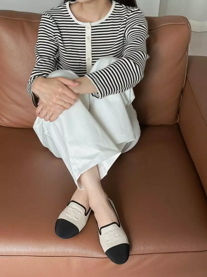 Golden Shoe - Korean Women Fashion - #momslook - 19 Slip-on - 10