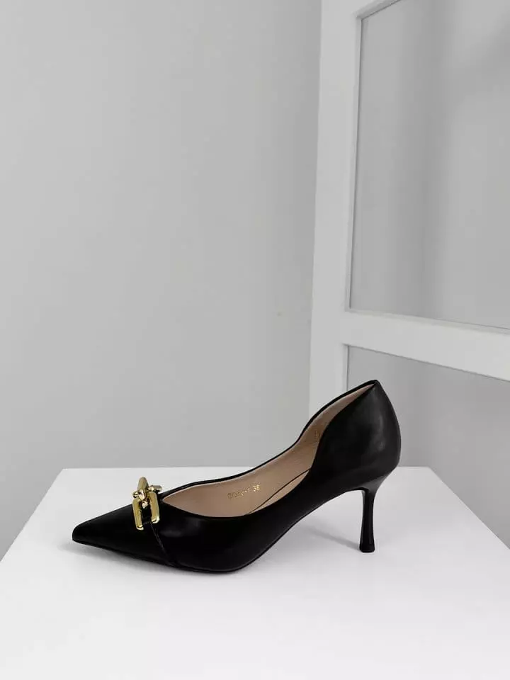 Golden Shoe - Korean Women Fashion - #momslook - 730 Flats