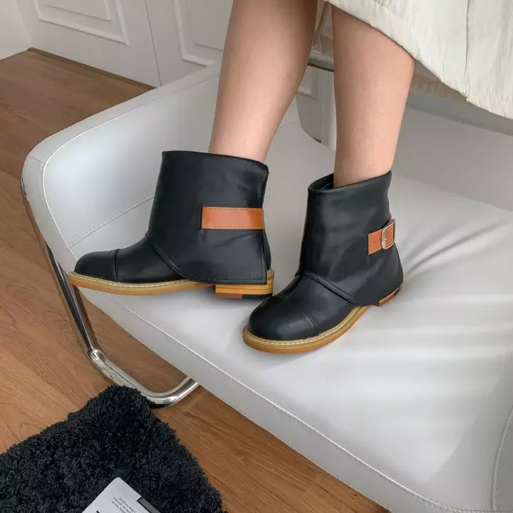 Golden Shoe - Korean Women Fashion - #momslook - ba374 Boots - 6