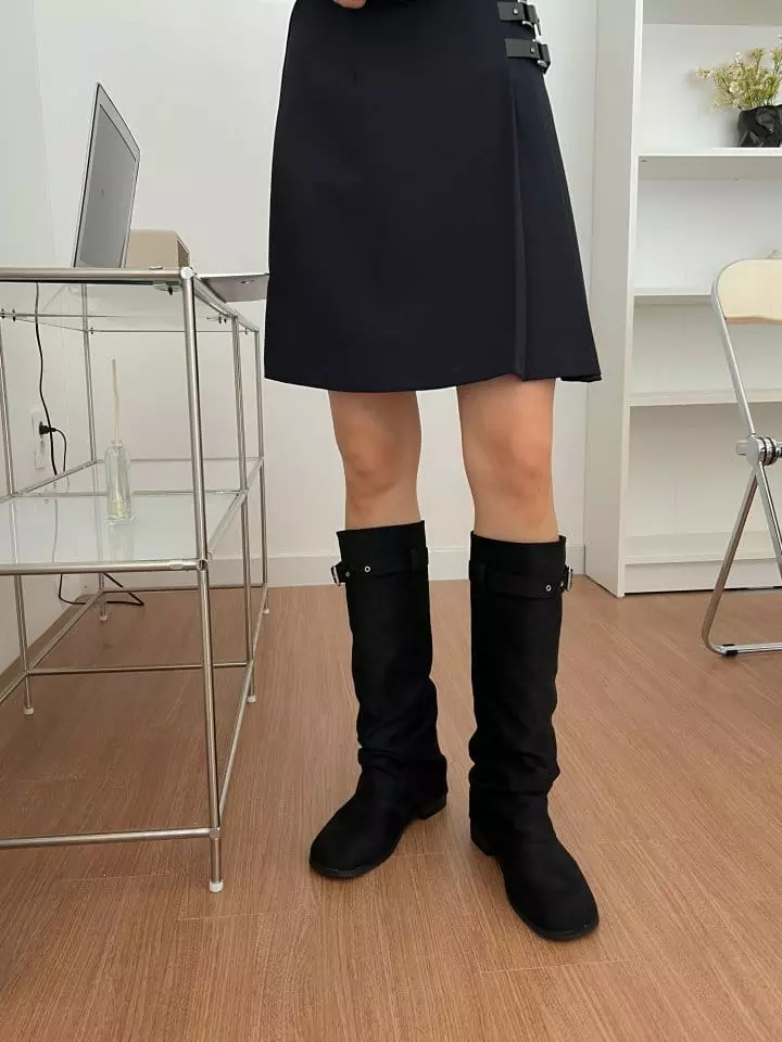 Golden Shoe - Korean Women Fashion - #momslook - u5243 Boots - 6