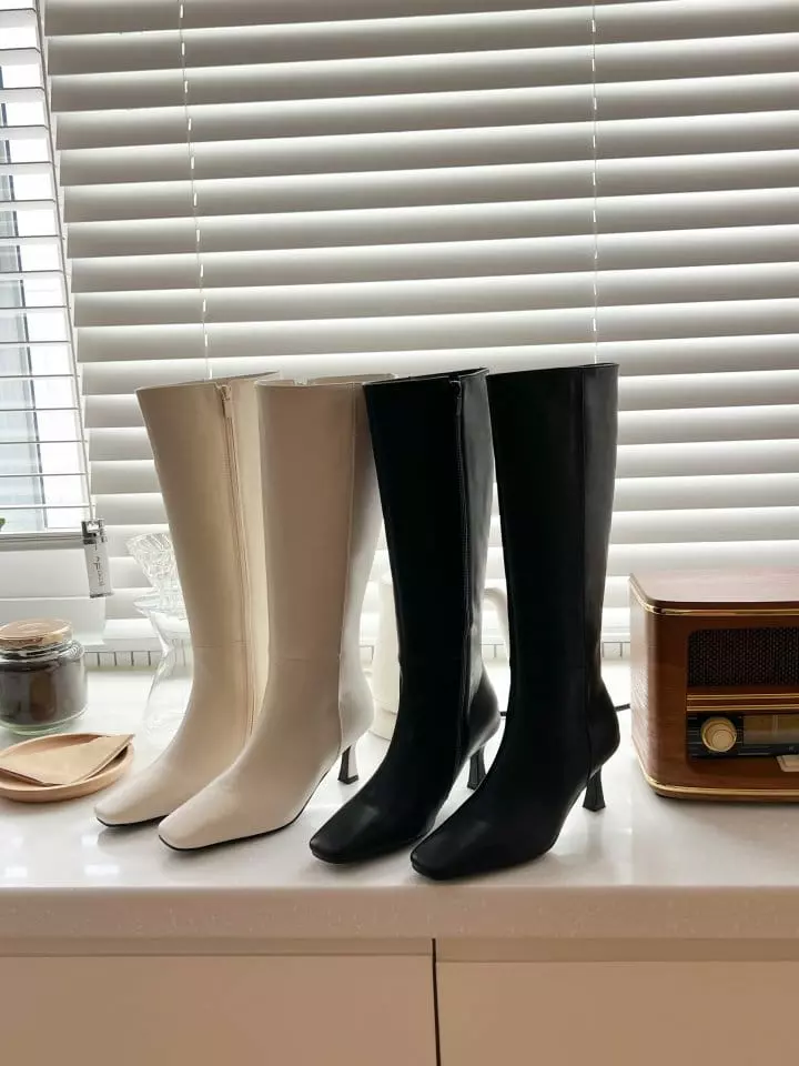 Golden Shoe - Korean Women Fashion - #momslook - u8238 Boots