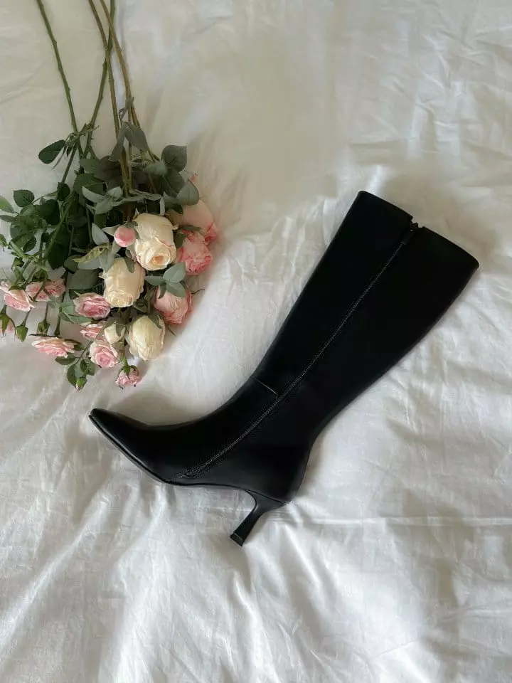 Golden Shoe - Korean Women Fashion - #momslook - u8238 Boots - 4