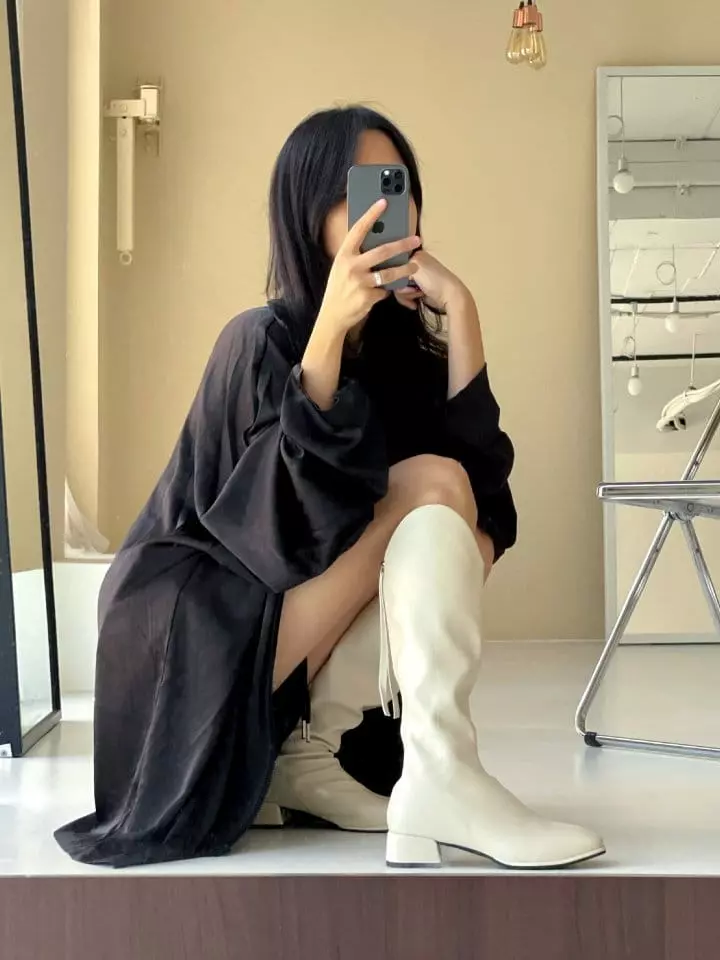 Golden Shoe - Korean Women Fashion - #momslook - p801 Boots - 11