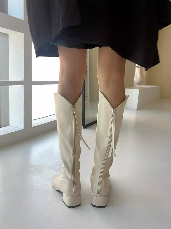 Golden Shoe - Korean Women Fashion - #momslook - p801 Boots - 9