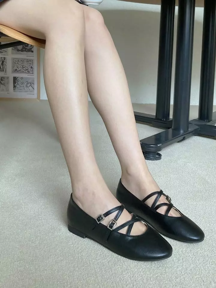 Golden Shoe - Korean Women Fashion - #momslook - fa1415 Flats - 10