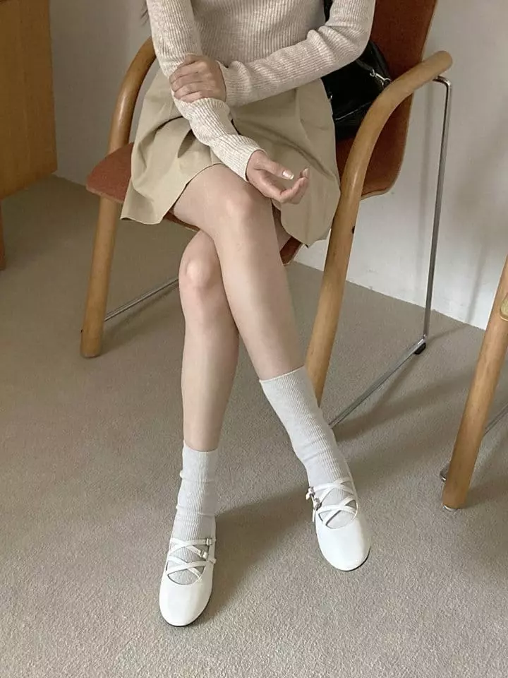 Golden Shoe - Korean Women Fashion - #thelittlethings - fa1415 Flats - 4
