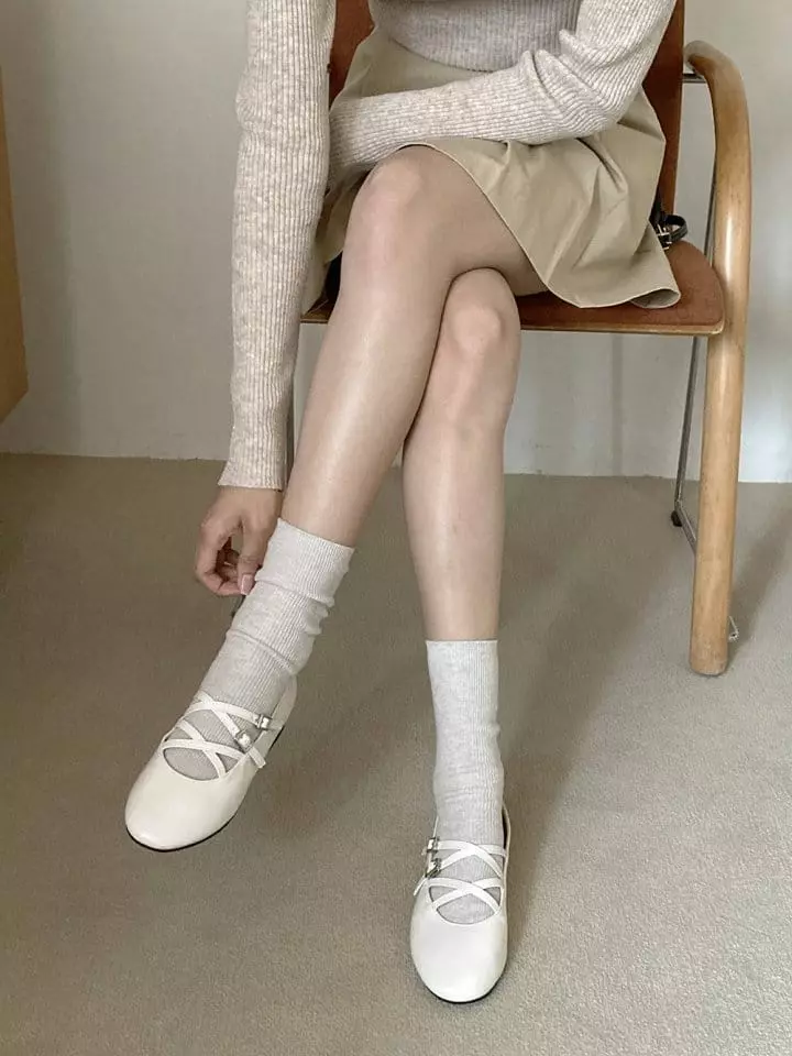 Golden Shoe - Korean Women Fashion - #momslook - fa1415 Flats - 6