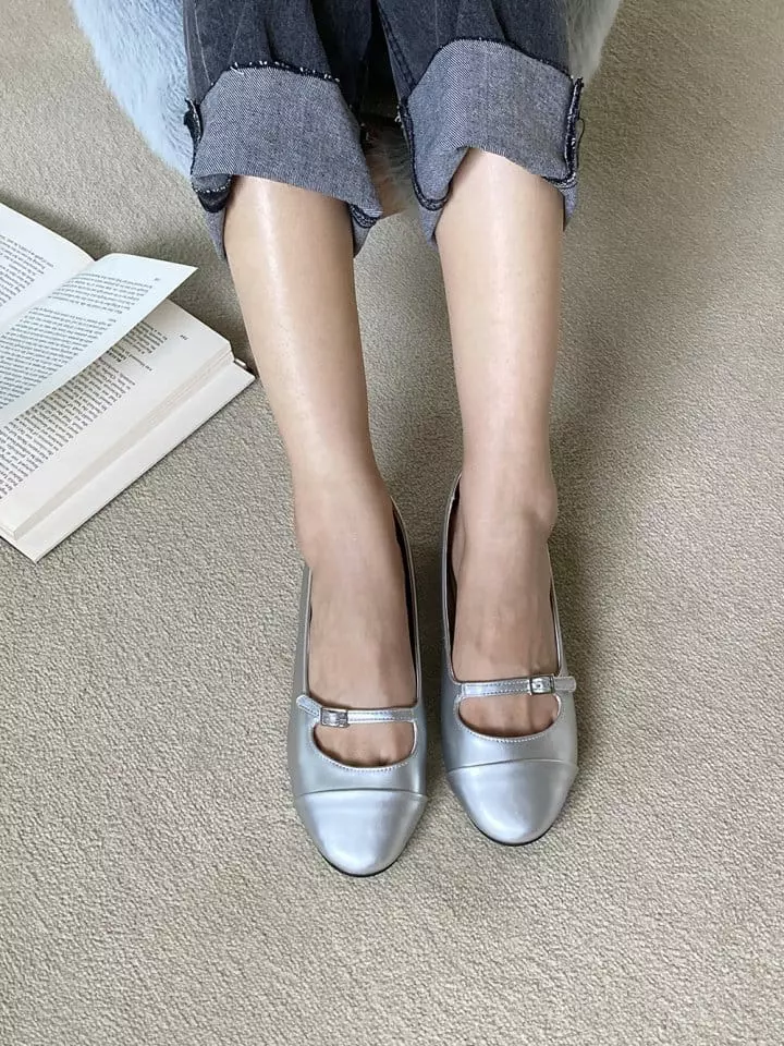 Golden Shoe - Korean Women Fashion - #momslook - fa1413 Flats - 7