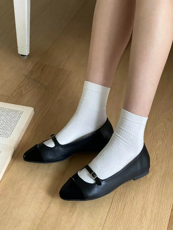 Golden Shoe - Korean Women Fashion - #momslook - fa1413 Flats - 9