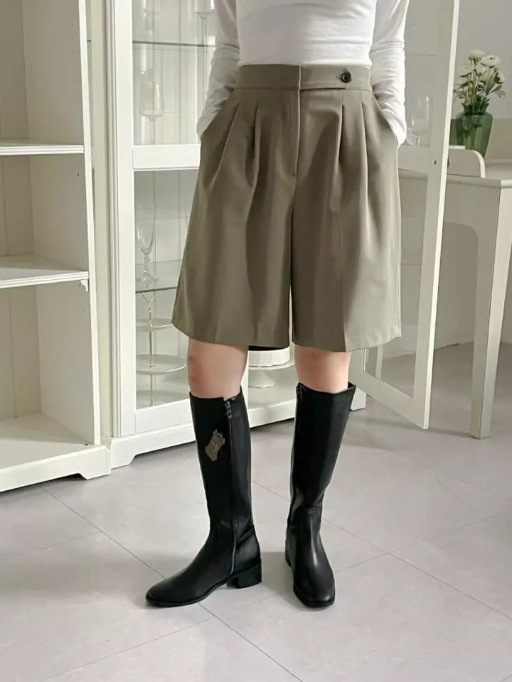 Golden Shoe - Korean Women Fashion - #momslook - by028 Boots - 10