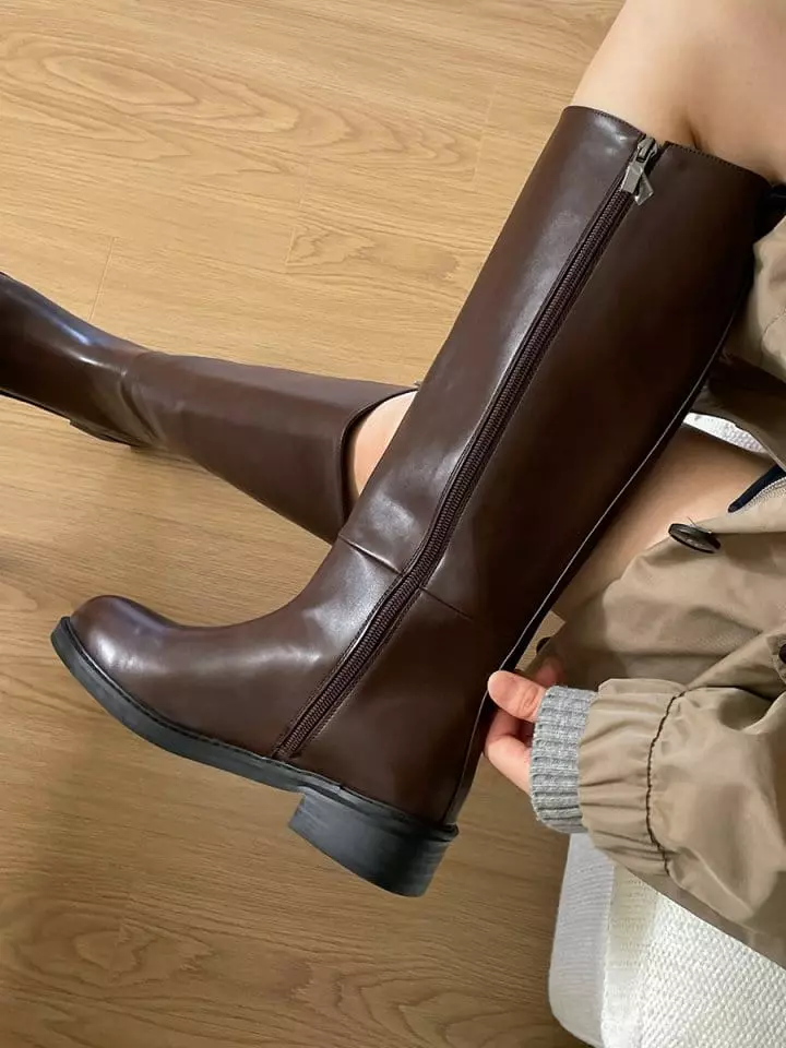 Golden Shoe - Korean Women Fashion - #momslook - 2617 Boots - 11
