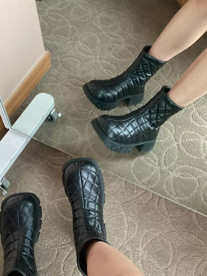 Golden Shoe - Korean Women Fashion - #momslook - 211 Boots - 6
