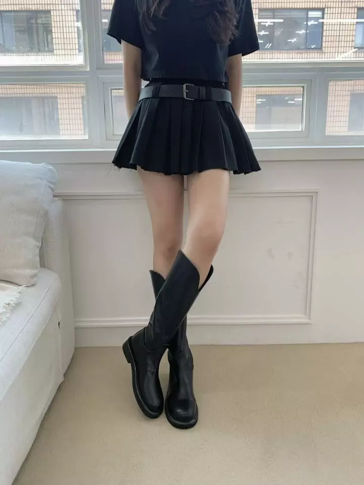 Golden Shoe - Korean Women Fashion - #momslook - 1071 Boots