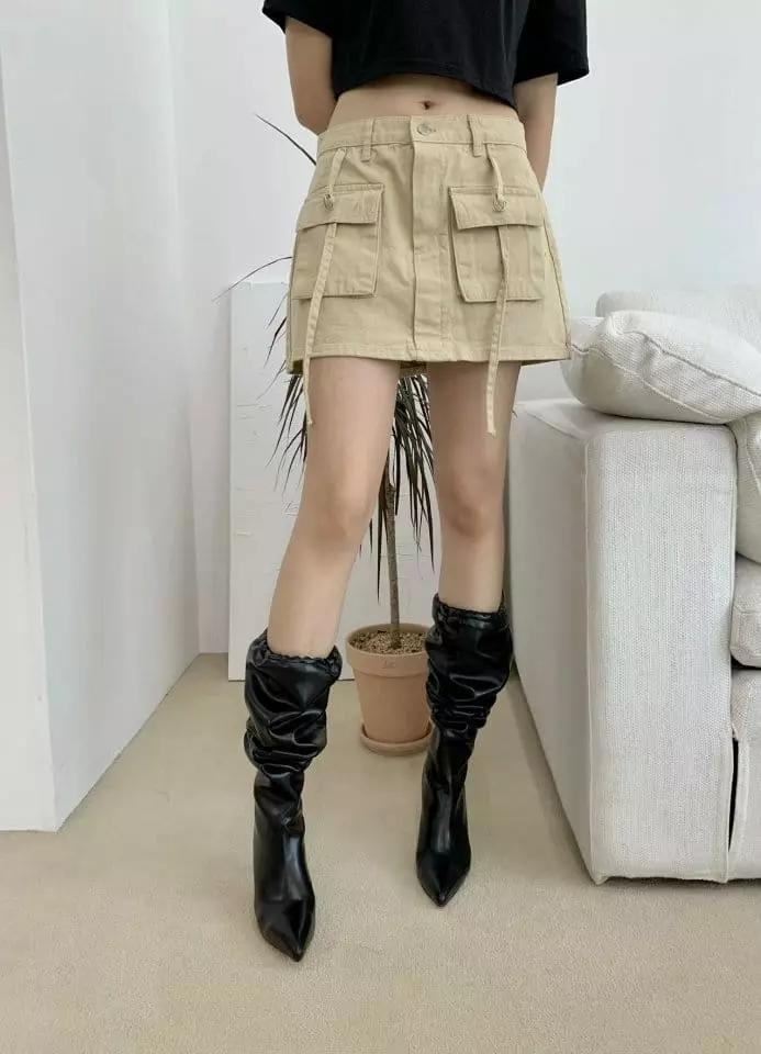 Golden Shoe - Korean Women Fashion - #momslook - 1068 Boots