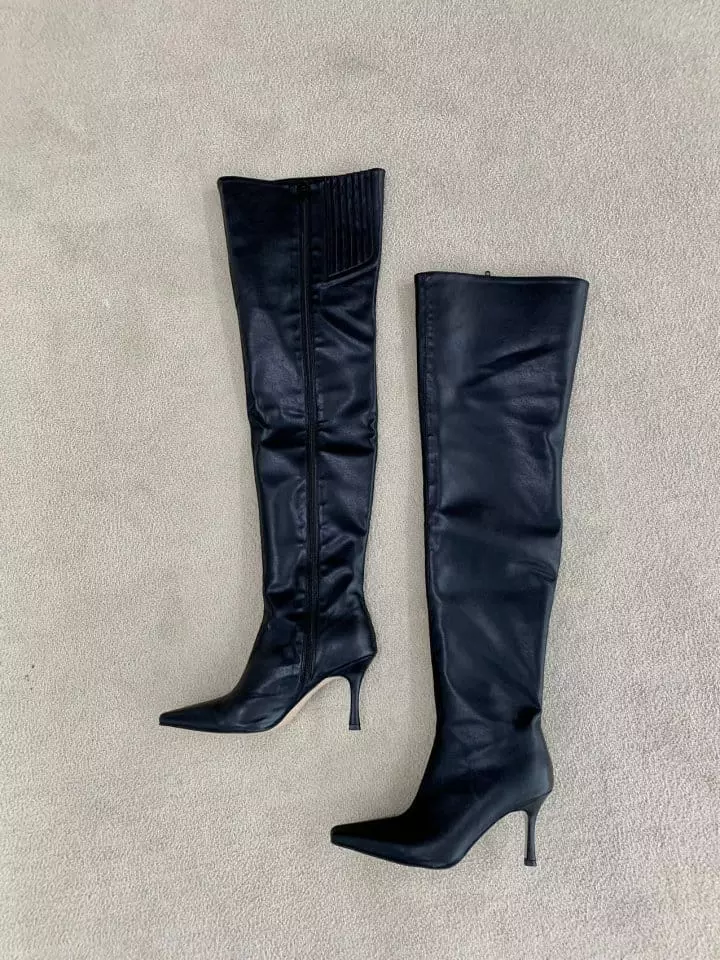 Golden Shoe - Korean Women Fashion - #momslook - 1066 Boots - 11