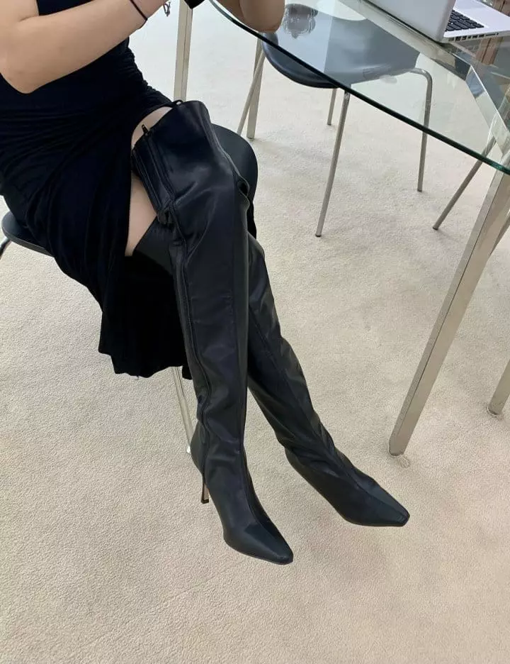 Golden Shoe - Korean Women Fashion - #womensfashion - 1066 Boots - 4