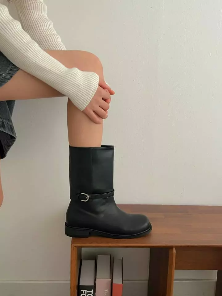 Golden Shoe - Korean Women Fashion - #momslook - 5240 Boots - 7