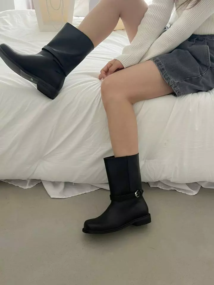 Golden Shoe - Korean Women Fashion - #momslook - 5240 Boots - 9