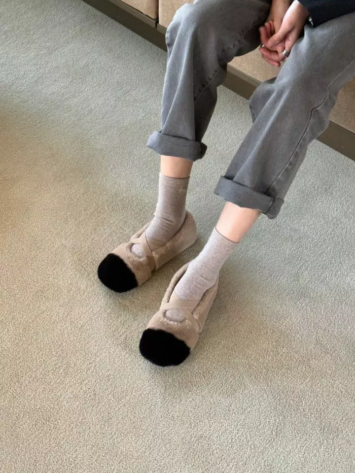 Golden Shoe - Korean Women Fashion - #momslook - 3204 Flats - 5