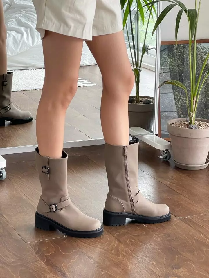 Golden Shoe - Korean Women Fashion - #momslook - 2346 Boots - 9