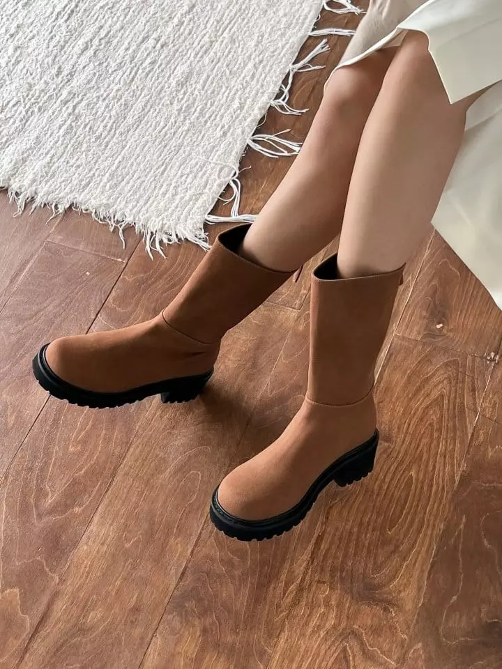 Golden Shoe - Korean Women Fashion - #momslook - 2345 Boots - 10