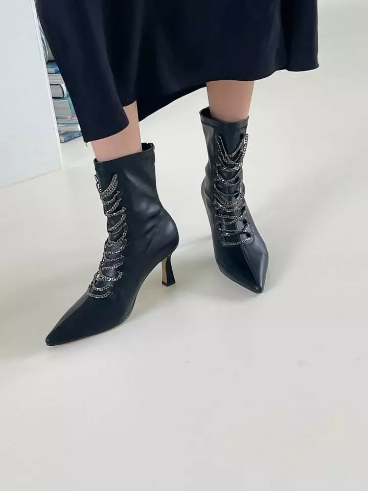 Golden Shoe - Korean Women Fashion - #momslook - 2342 Boots - 6