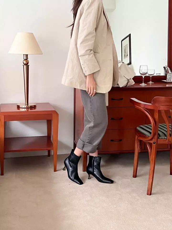 Golden Shoe - Korean Women Fashion - #momslook - 2340 Boots - 11