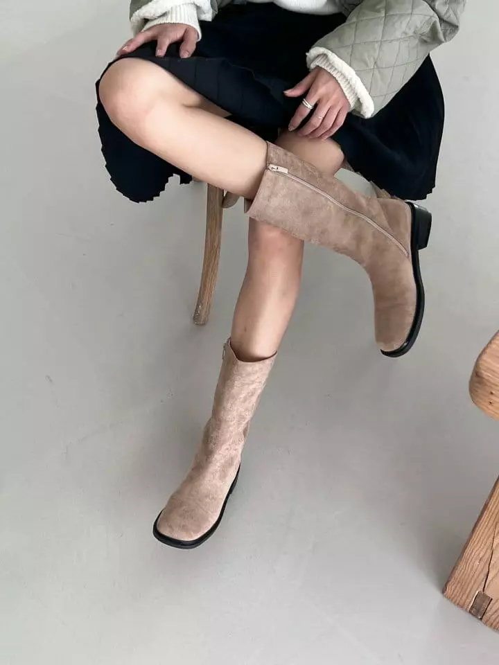 Golden Shoe - Korean Women Fashion - #momslook - 2336 Boots - 7