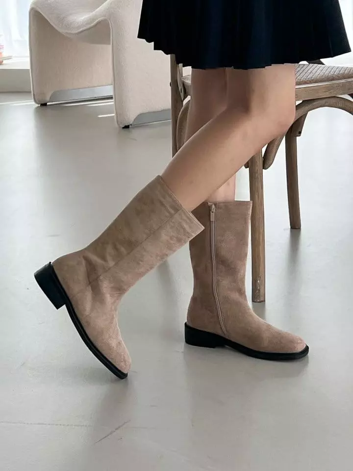 Golden Shoe - Korean Women Fashion - #momslook - 2336 Boots - 9