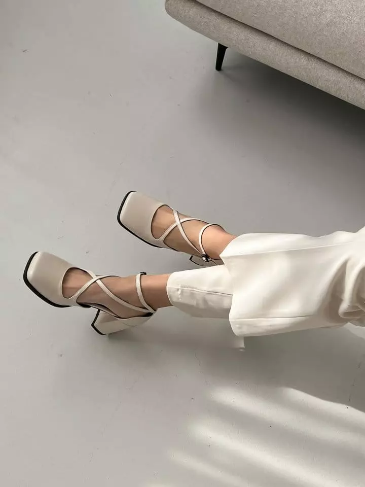 Golden Shoe - Korean Women Fashion - #momslook - 2313 Sandals - 6