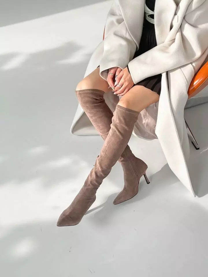 Golden Shoe - Korean Women Fashion - #momslook - 2283 Boots - 11