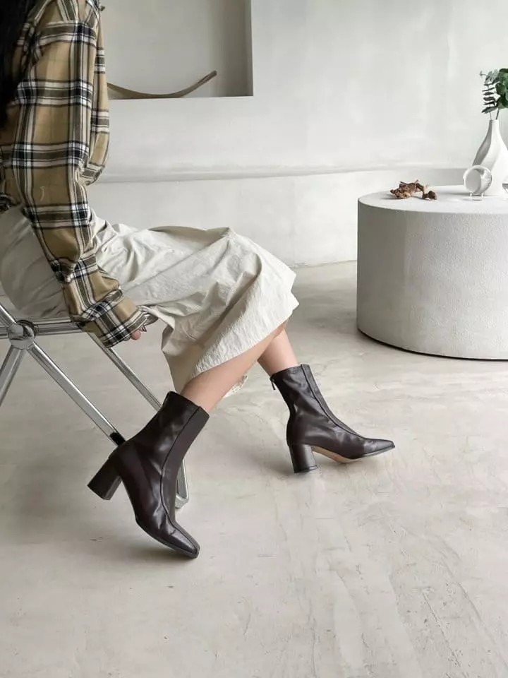 Golden Shoe - Korean Women Fashion - #momslook - 2177 Boots - 9