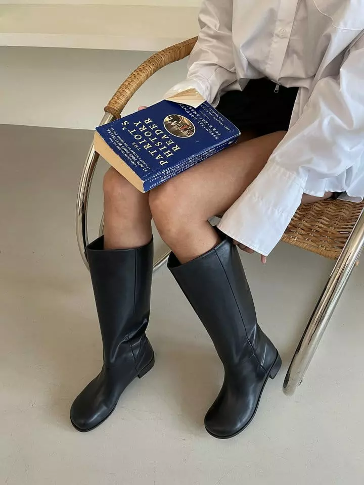 Golden Shoe - Korean Women Fashion - #momslook - 8243 Boots - 7