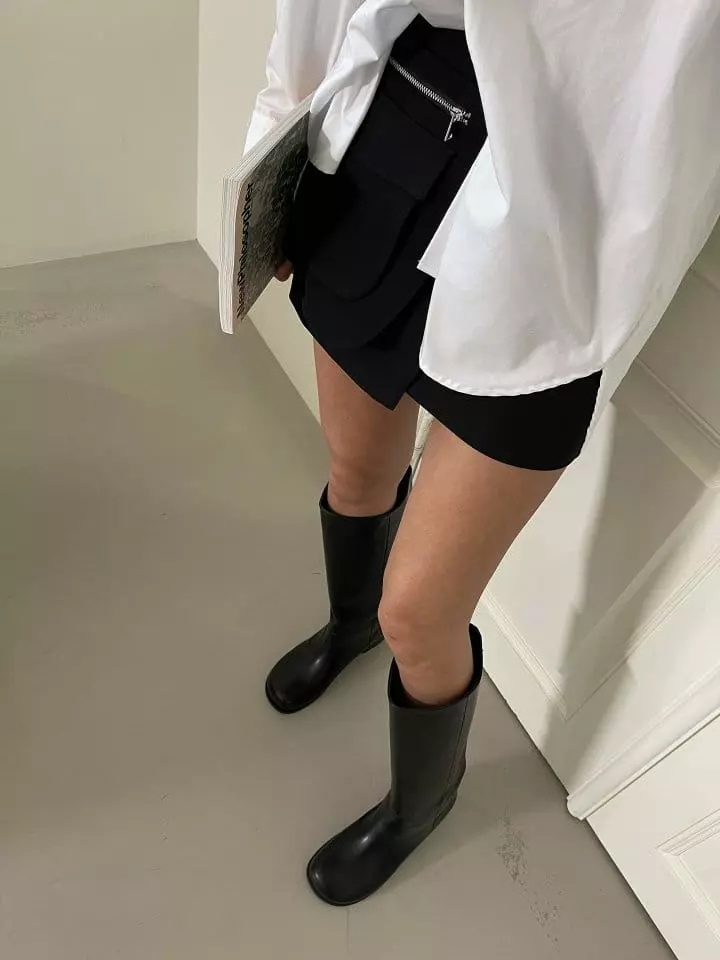 Golden Shoe - Korean Women Fashion - #momslook - 8243 Boots - 9