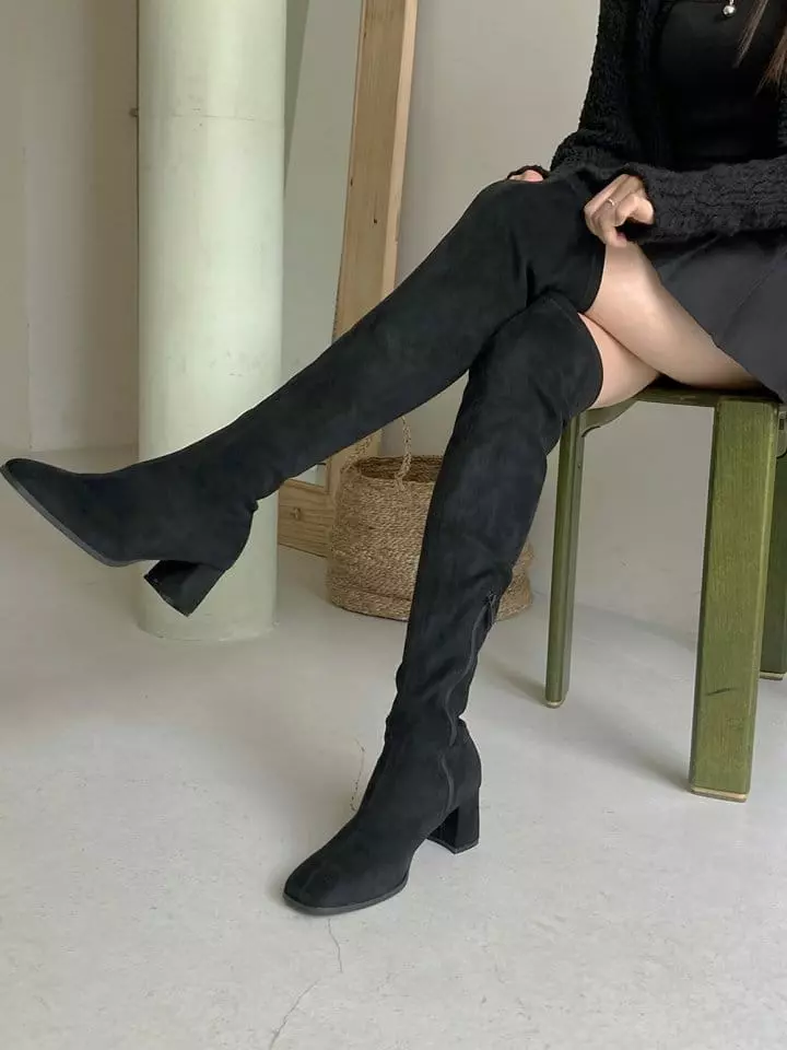 Golden Shoe - Korean Women Fashion - #momslook - 1020 Boots - 9