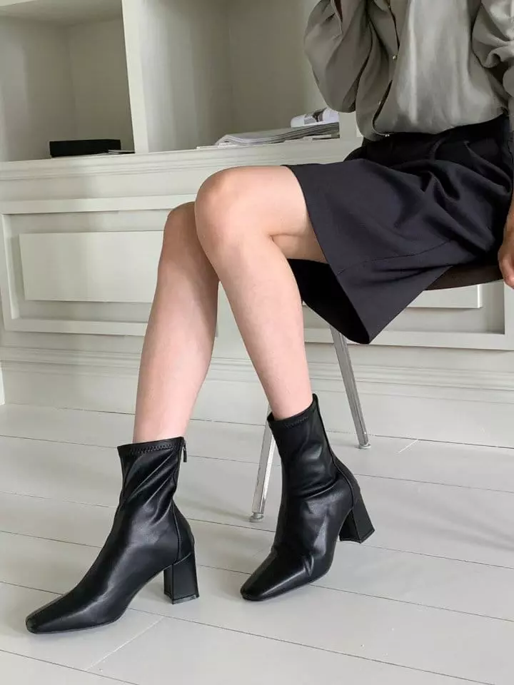 Golden Shoe - Korean Women Fashion - #momslook - 1003 Boots - 8