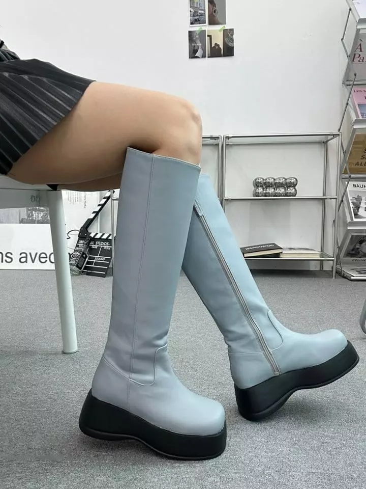Golden Shoe - Korean Women Fashion - #momslook - 569 Boots - 9