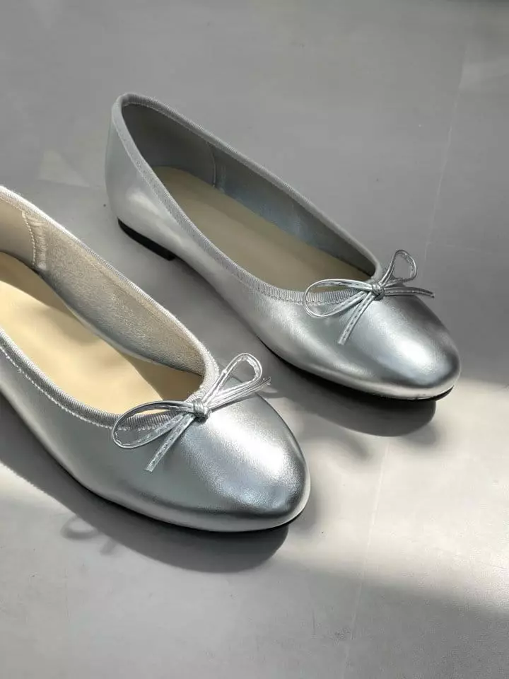 Golden Shoe - Korean Women Fashion - #momslook - 2163 Flats - 7