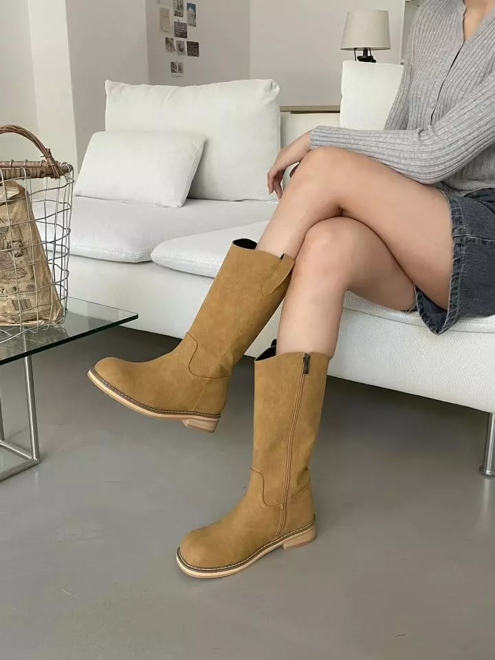 Golden Shoe - Korean Women Fashion - #momslook - 2825 Boots - 5