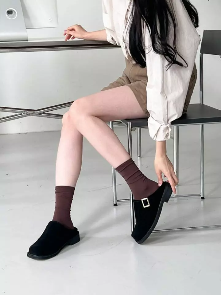 Golden Shoe - Korean Women Fashion - #momslook - 288 Slippers - 11