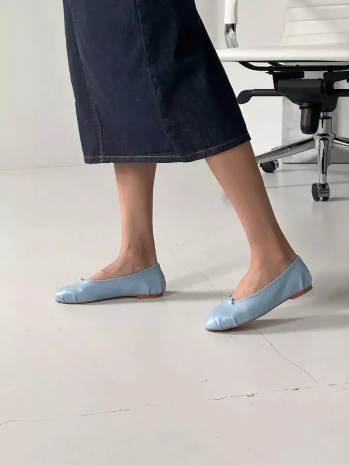 Golden Shoe - Korean Women Fashion - #momslook - 285 Flats - 5