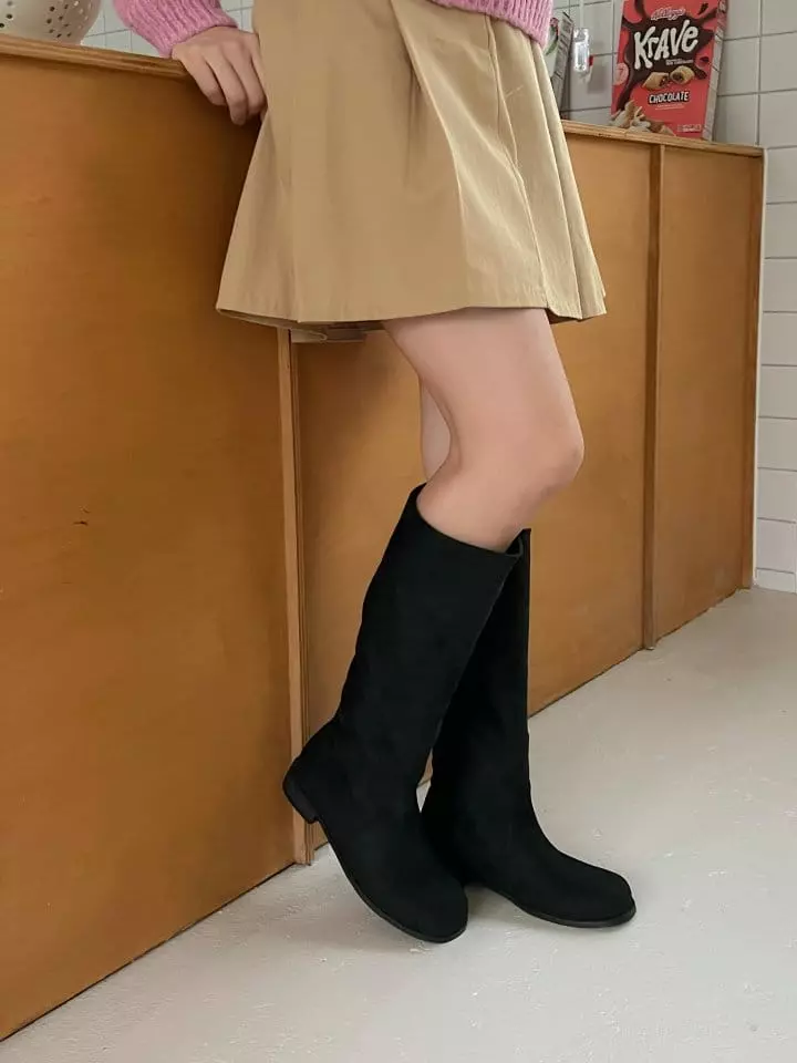Golden Shoe - Korean Women Fashion - #momslook - c2390 Boots - 7