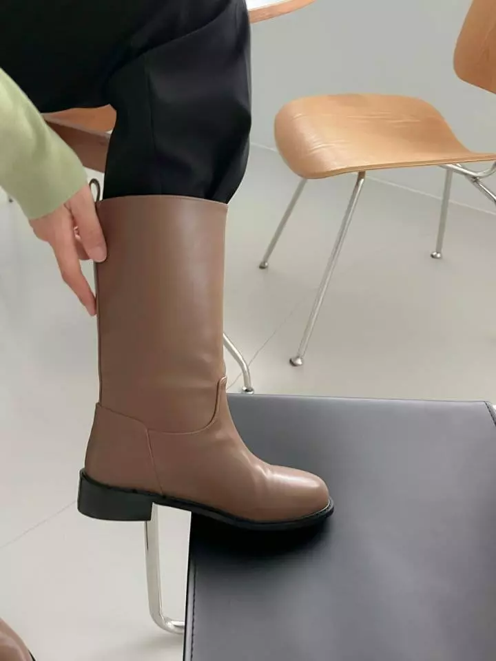 Golden Shoe - Korean Women Fashion - #momslook - j3290 Boots - 7