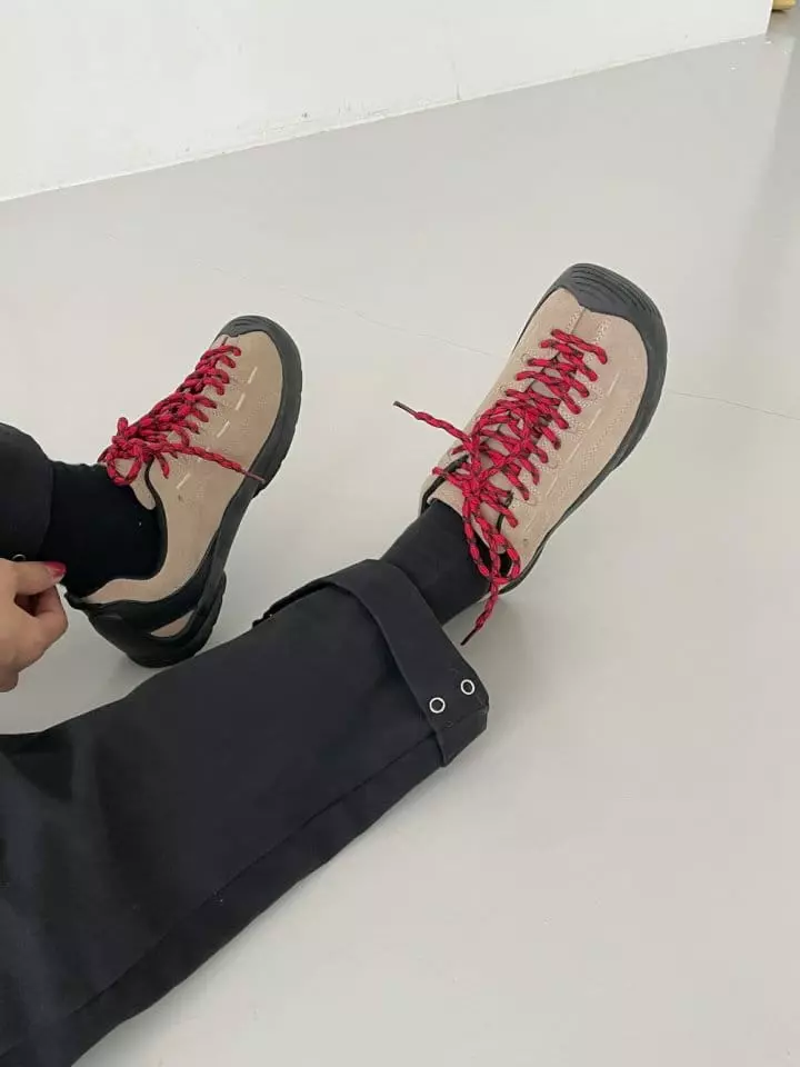 Golden Shoe - Korean Women Fashion - #momslook - j1590 Sneakers - 11
