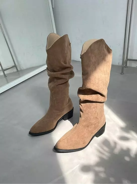 Golden Shoe - Korean Women Fashion - #momslook - bu3024 Boots - 10