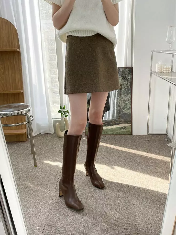 Golden Shoe - Korean Women Fashion - #momslook - bu1072 Boots - 10